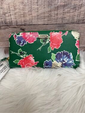 Kate Spade Leather Wallet Spring Bloom Floral Spring N/A